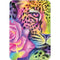 Neon Rainbow Cheetah with Rose by Sheena Pike Apple iPad Mini Skin
