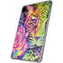 Neon Rainbow Cheetah with Rose by Sheena Pike iPad Pro 11in (2024) Clear Case