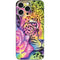 Neon Rainbow Cheetah with Rose by Sheena Pike iPhone 16 Pro Max Skin