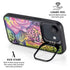 Neon Rainbow Cheetah with Rose by Sheena Pike iPhone 16e Kickstand Case