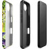 Neon Rainbow Cheetah with Rose by Sheena Pike iPhone 16e Impact Case