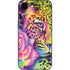 Neon Rainbow Cheetah with Rose by Sheena Pike iPhone 16e Skin