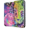 Neon Rainbow Cheetah with Rose by Sheena Pike iPhone 7 Folio Case