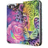 Neon Rainbow Cheetah with Rose by Sheena Pike iPhone 7 Folio Case