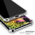 Neon Rainbow Cheetah with Rose by Sheena Pike iPhone X/XS Clear Case