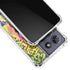 Neon Rainbow Cheetah with Rose by Sheena Pike Moto G 5G (2025) Clear Case