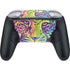 Neon Rainbow Cheetah with Rose by Sheena Pike Nintendo Switch 2 (2025) Pro Controller Skin