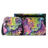 Neon Rainbow Cheetah with Rose by Sheena Pike Nintendo Skins