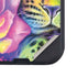 Neon Rainbow Cheetah with Rose by Sheena Pike Otterbox Defender iPhone Skin