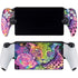 Neon Rainbow Cheetah with Rose by Sheena Pike PlayStation Portal Remote Player Skin