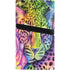 Neon Rainbow Cheetah with Rose by Sheena Pike PS5 Pro Bundle Skin