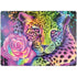 Neon Rainbow Cheetah with Rose by Sheena Pike Surface Laptop 7 13.8in Skin