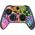 Neon Rainbow Cheetah with Rose by Sheena Pike Xbox Series X Skins