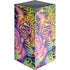 Neon Rainbow Cheetah with Rose by Sheena Pike XBox Series X Digital Edition Console Skin