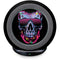 Liquid Blue Neon Skull with Glasses Fast Charge Wireless Charging Stand Skin