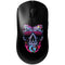 Liquid Blue Neon Skull with Glasses G Pro Wireless Gaming Mouse Skin