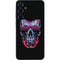 Liquid Blue Neon Skull with Glasses Galaxy A36 5G Skin