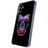 Liquid Blue Neon Skull with Glasses Galaxy A55 5G Clear Case