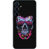 Liquid Blue Neon Skull with Glasses Galaxy A55 5G Skin
