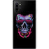 Liquid Blue Neon Skull with Glasses Galaxy Note 10 Plus Skin