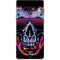 Liquid Blue Neon Skull with Glasses Galaxy Note 9 Skin
