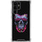 Liquid Blue Neon Skull with Glasses Galaxy S23 Ultra Clear Case