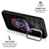 Liquid Blue Neon Skull with Glasses Galaxy S24 FE Kickstand Case