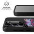Liquid Blue Neon Skull with Glasses Galaxy S24 Plus Kickstand Case