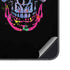 Liquid Blue Neon Skull with Glasses Galaxy S25 Skin