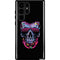 Liquid Blue Neon Skull with Glasses Galaxy S25 Ultra Impact Case