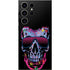 Liquid Blue Neon Skull with Glasses Galaxy S24 Ultra Skin