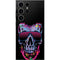 Liquid Blue Neon Skull with Glasses Galaxy S25 Ultra Skin
