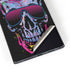 Liquid Blue Neon Skull with Glasses Galaxy S24 Ultra Skin