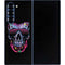 Liquid Blue Neon Skull with Glasses Galaxy Z Fold6 Skin