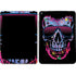 Liquid Blue Neon Skull with Glasses iPad Skins
