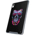 Liquid Blue Neon Skull with Glasses iPad 11th Gen (2025) Clear Case