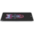 Liquid Blue Neon Skull with Glasses Apple iPad Air Skin