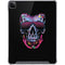 Liquid Blue Neon Skull with Glasses iPad Cases