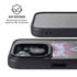 Liquid Blue Neon Skull with Glasses iPhone 13 Kickstand Case