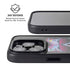 Liquid Blue Neon Skull with Glasses iPhone 13 Pro Kickstand Case