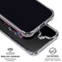Liquid Blue Neon Skull with Glasses iPhone 16 Plus Clear Case