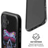 Liquid Blue Neon Skull with Glasses iPhone 16 Plus Magsafe Impact Case