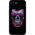 Liquid Blue Neon Skull with Glasses iPhone 16e Skin