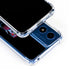 Liquid Blue Neon Skull with Glasses Moto G 5G (2024) Clear Case