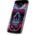 Liquid Blue Neon Skull with Glasses Moto G6 Skin