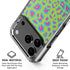 Neon Splash Leopard Animal Print Color Pop iPhone 18 Pro Clear Case