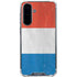 Netherlands Flag Distressed Galaxy A36 5G Clear Case