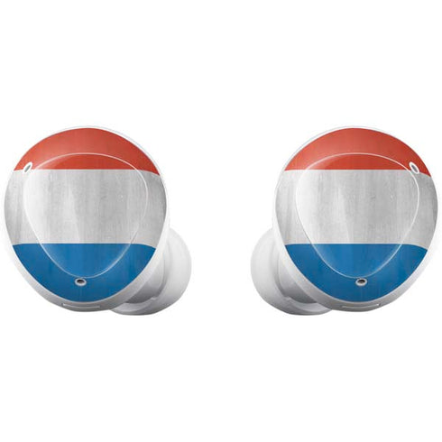Netherlands Flag Distressed Galaxy Buds Plus Skin
