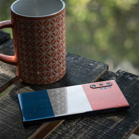 Netherlands Flag Distressed Galaxy Note 10 Plus Skin