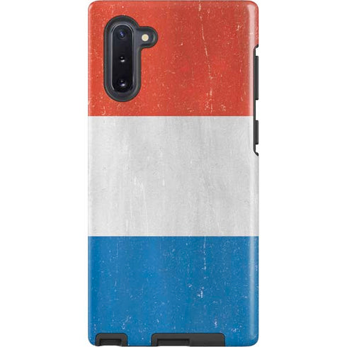 Netherlands Flag Distressed Galaxy Cases